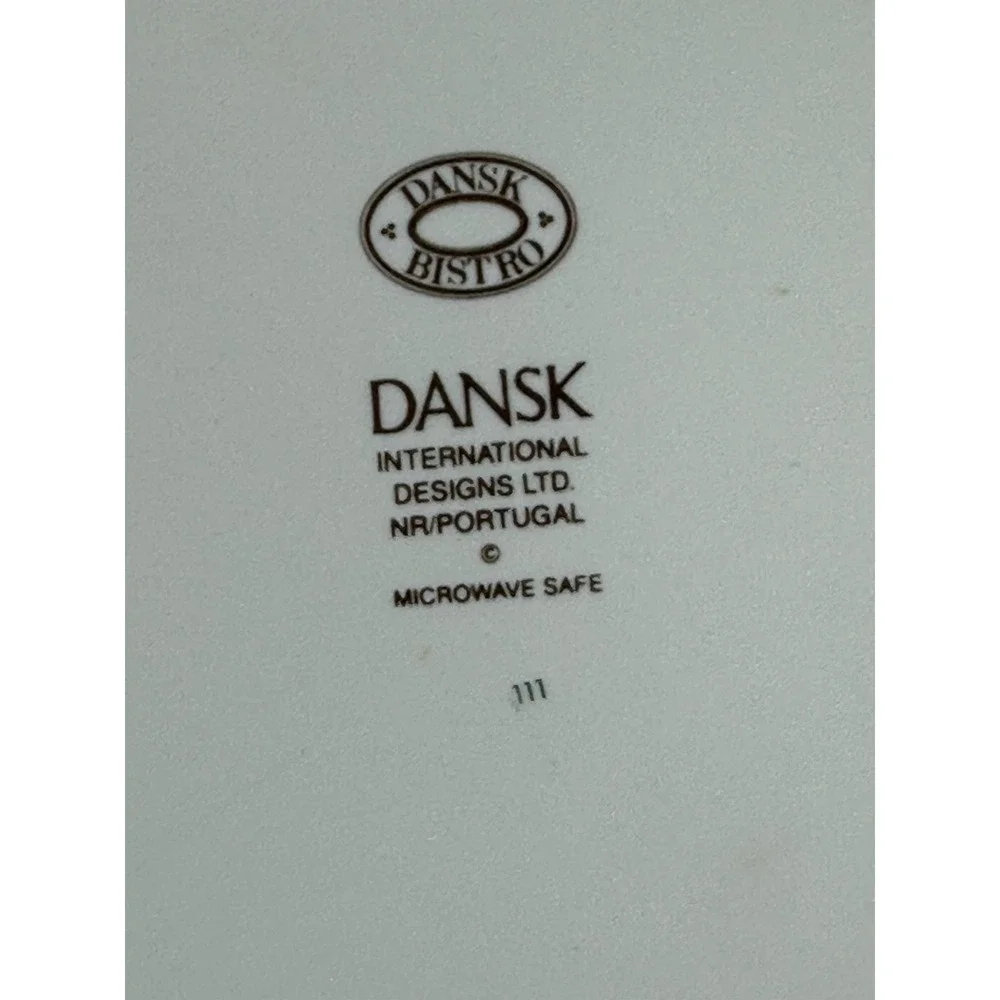 Dansk Bistro Kobenhavn Salad/Luncheon Plate ~9